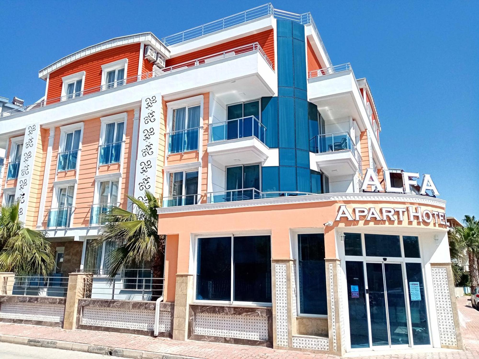 Alfa Apart Hotel アンタルヤ エクステリア 写真